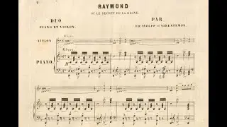 H. Vieuxtemps - E. Wolff, Duo sur des motifs du 'Raymond' - Art Chamber Duo, incl. first print