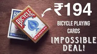 Cheapest Bicycle Playing Cards Deal Ever! ₹194 Per Deck!!