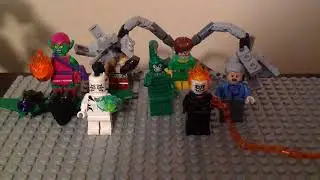 Lego marvel all 2016 ultimate Spider-Man vs the sinister six minifigures