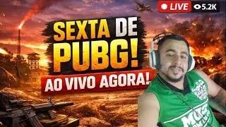 NA MADRUGADA TEM RISADAS🔥LIVE PUBG ON🔴