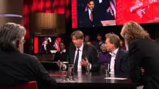 Maarten Van Rossem Arend Jan Boekestijn in DWDD over Obama en Irakoorlog