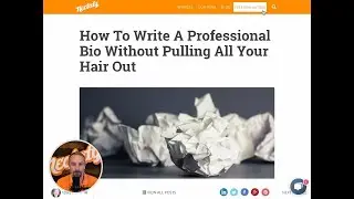 CEO Summary: How To Write A Professional Bio Without Pulling All Your Hair Out