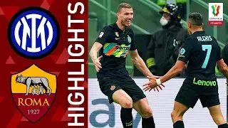 Inter 2-0 Roma | Džeko & S&aacute;nchez Goals Send Inter Through! | Coppa Italia Frecciarossa 2021/22