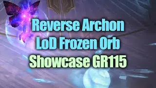 How to play Reverse Archon Wizard Builds for high-end Pushing - Frozen Orb GR115 Run (Season 22 PTR)