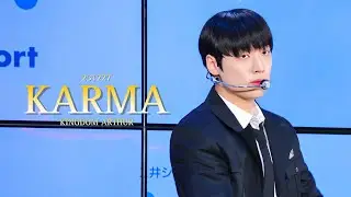 [4K] 231227 킹덤 ~KARMA 아서 직캠~KINGDOM ARTHUR FOCUS
