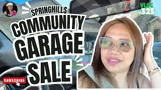 🏡 Community Garage Sale Fun 🤯🛎  #vlog #community #fun