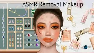 ASMR Makeup Removal ✨ Relaxing Face Cleanup | Satisfying Skincare & Gentle Sounds 