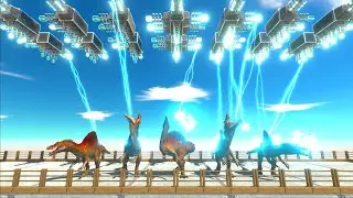 Lightning Gun shot from the sky - Animal Revolt Battle Simulator