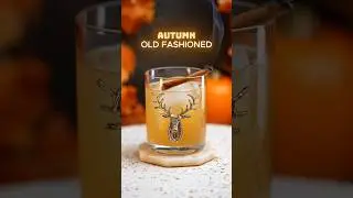 Autumn Old Fashioned 🍂🍁 #cocktail #autumn #oldfashioned #drinks #cocktails #bar #bartender