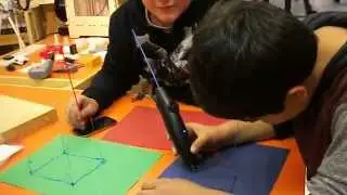 Our Second Group of Doodlers with a 3D Printing Pen - 3Doodler