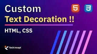 Mastering Text Decorations: Gradient Underline and Animated Strikethrough | Creative Coding Tutorial