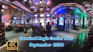 2 AWESOME CASINOS on the Carnival Magic 2025.  Your favorite game is here!!