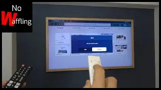 How to FIX or FORCE SHUT DOWN on Samsung The Frame TV that has Frozen - Beginners guide