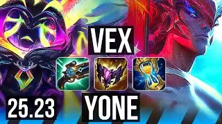 VEX vs YONE (MID) | KR Master | 25.23