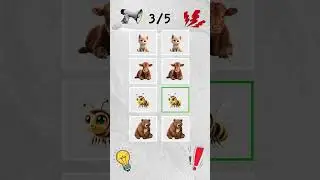 Cat 🐱 Cow 🐮 Bee 🐝 Bear 🐻 &ndash; Can you repeat in rhythm?