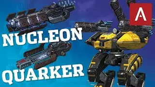 War Robots - Testing NEW Weapon &ldquo;Quarker&rdquo; and &ldquo;Nucleon&rdquo; | WR Test Server Gameplay