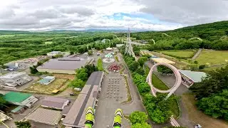 スペースショット on-ride POV (乗車映像) / ルスツリゾート遊園地
