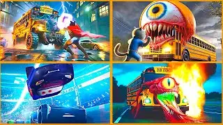 🚌😱✨Monster School Bus Eater &ndash; Coffin Dance 🎶 Tiles Hop (Hard Mode)
