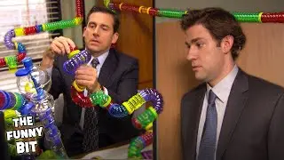 Every time Jim stepped in to save Michael from himself | The Office | The Funny Bit