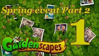 GardenScapes Spring Event Level 1 Part 2 [Instruments 1] Walkthrough