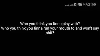Chris brown fuck it off lyrics