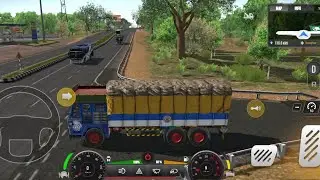 Deoghar to hazaribagh delivery 🚚 india truck simulator game video 3D #truckdriving #speedwalabhaiyt 
