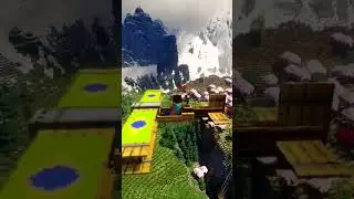 Minecraft Distant Horizon 🤯 #shorts #games #minecraft #mod