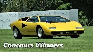 Concours d'elegance 2012-2018 Class Winners