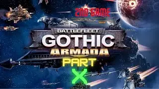 Battlefleet Gothic Armada; 2nd game, part 10; ramming speed ahoy, space orks of doom!