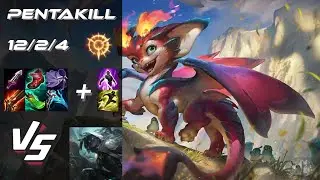 BOTTOM Smolder vs Senna [PENTAKILL] - NA Grandmaster Patch 25.21