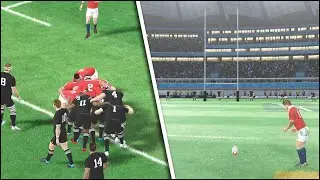 PLAYING RUGBY 18 AFTER 20!! British and Irish Lions Vs New Zealand (Rugby 18 Gameplay | PS4 Pro)