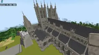 Lincoln Cathedral Minecraft build(ongoing)