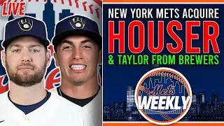 BREAKING: Mets Acquire RHP Adrian Houser & OF Tyrone Taylor from Brewers (Offseason News & Rumors)