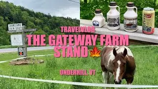 Travelvlog Checking out The Gateway Farm Stand at Underhill, VT Ep 284