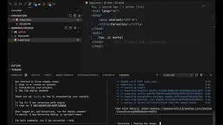 Serverize: Deploy static server (Nginx)