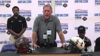 Maurice Smith Receives Honorary 2013 Under Armour All-America Game Jersey