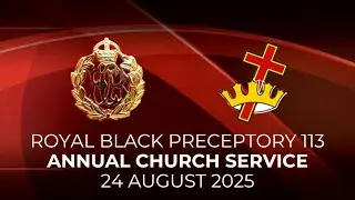 Royal Black Preceptory Church Service 2025 - Londonderry