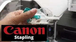 How To Refill the Staples in Your Canon Copier