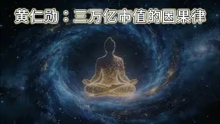 佛陀怎么看黄仁勋~三万亿市值的因果律，一个无法复刻的人生剧本~