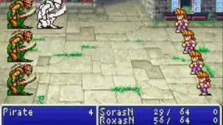 Final Fantasy I (monk team) Boss #2 Pirates
