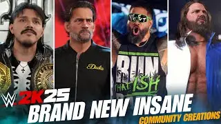 WWE2K25 INCREDIBLE Latest Community Creations! 