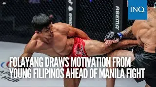 ONE: Eduard Folayang draws motivation from young Filipinos ahead of Manila fight