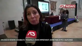 VIOLENZA DI GENERE E DISABILITA', TESSAROLO: &laquo;SIAMO IMPREPARATI, SERVE FARE DI PIU'&raquo; | 24/11/2025