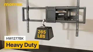 HW1277BK Heavy duty TV Wall mount features