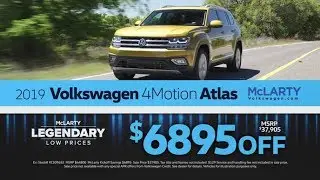 The Drive Bigger Sales Even + The Best Warranty at McLarty Volkswagen!