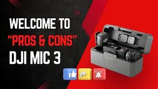 DJI Mic 3 | Best Wireless Microphone for iPhone 17 , Camera & Android