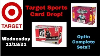11/18/21 THURSDAY Target Sports Card Drop!? HUGE Drop! Optic Complete Sets, Absolute Megas!!