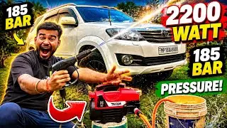 Best high pressure car washer 2200 watt power with 185 bar pressure texum tx 50 10l min flow 