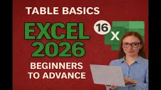 Table basics for beginners in tamil -Creating table ,inserting and deleting rows and columns #excel