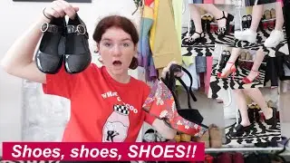 TRYING ON *ALL* OF MY SHOES! (part 2)